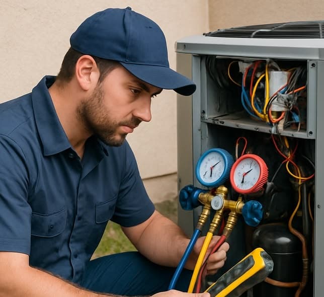 Compressor Replacement & Gas Charge